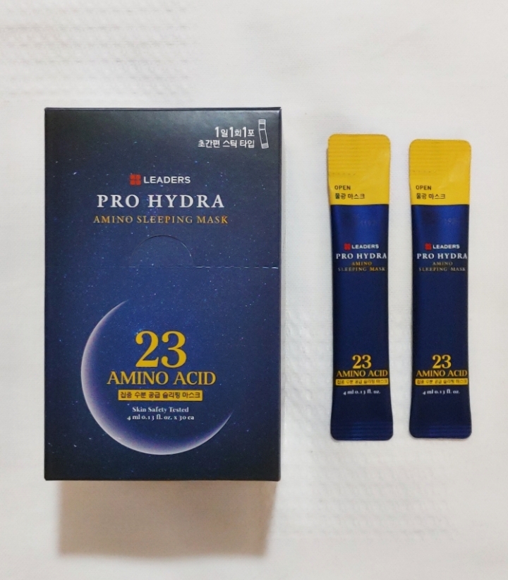 6. ماسک خواب آبرسان Leaders Pro Hydra Amino Sleeping Mask مناسب پوست خشک و دهیدراته
