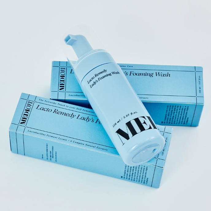 8. نمای نزدیک از Medion Lacto Remedy Lady’s Foaming Wash ساخت کره جنوبی